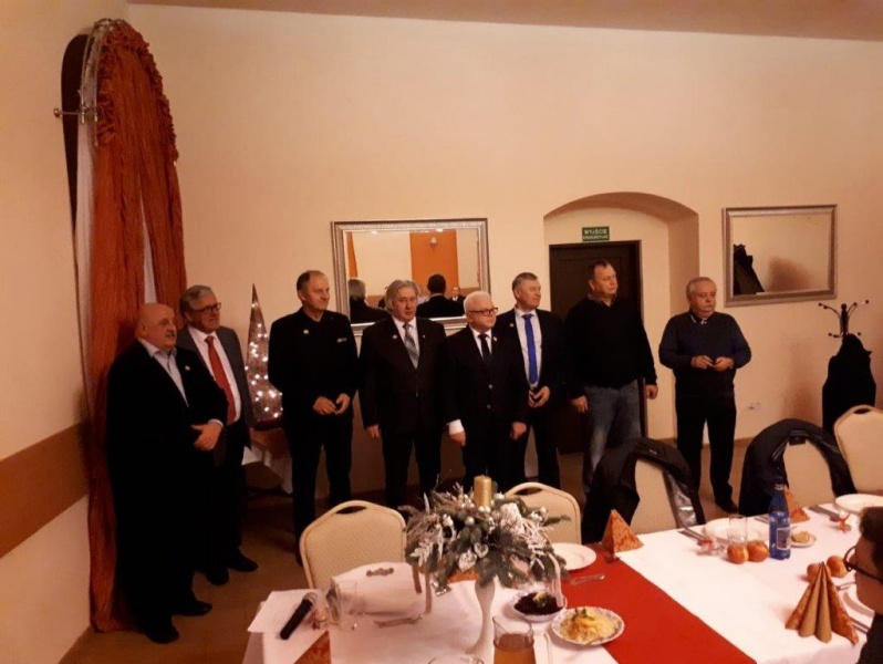 Świąteczno-noworoczne spotkanie przewoźników regionu dolnośląskiego OZPTD w Sobótce.